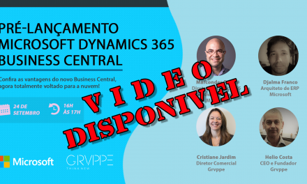 Vídeo da Live de Pré-Lançamento do Microsoft Dynamics 365 Business Central